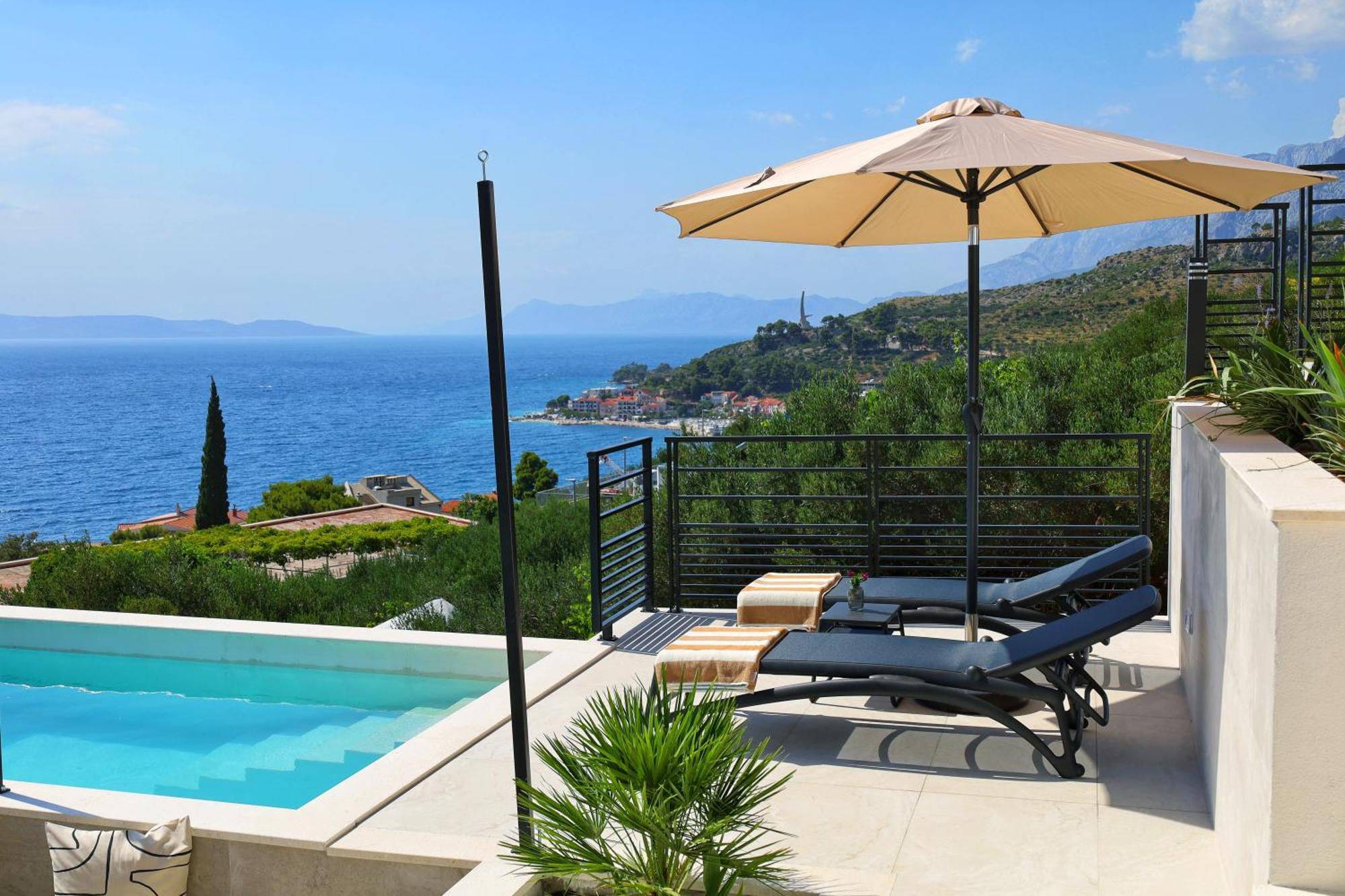 Luxury Holiday Home Dioniz Podgora Zewnętrze zdjęcie
