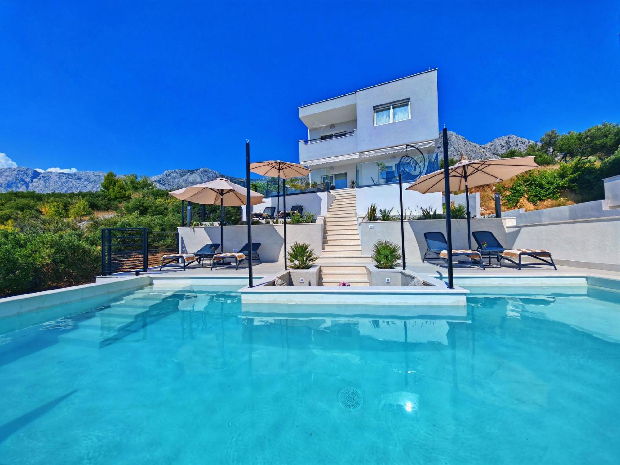 Luxury Holiday Home Dioniz Podgora Zewnętrze zdjęcie