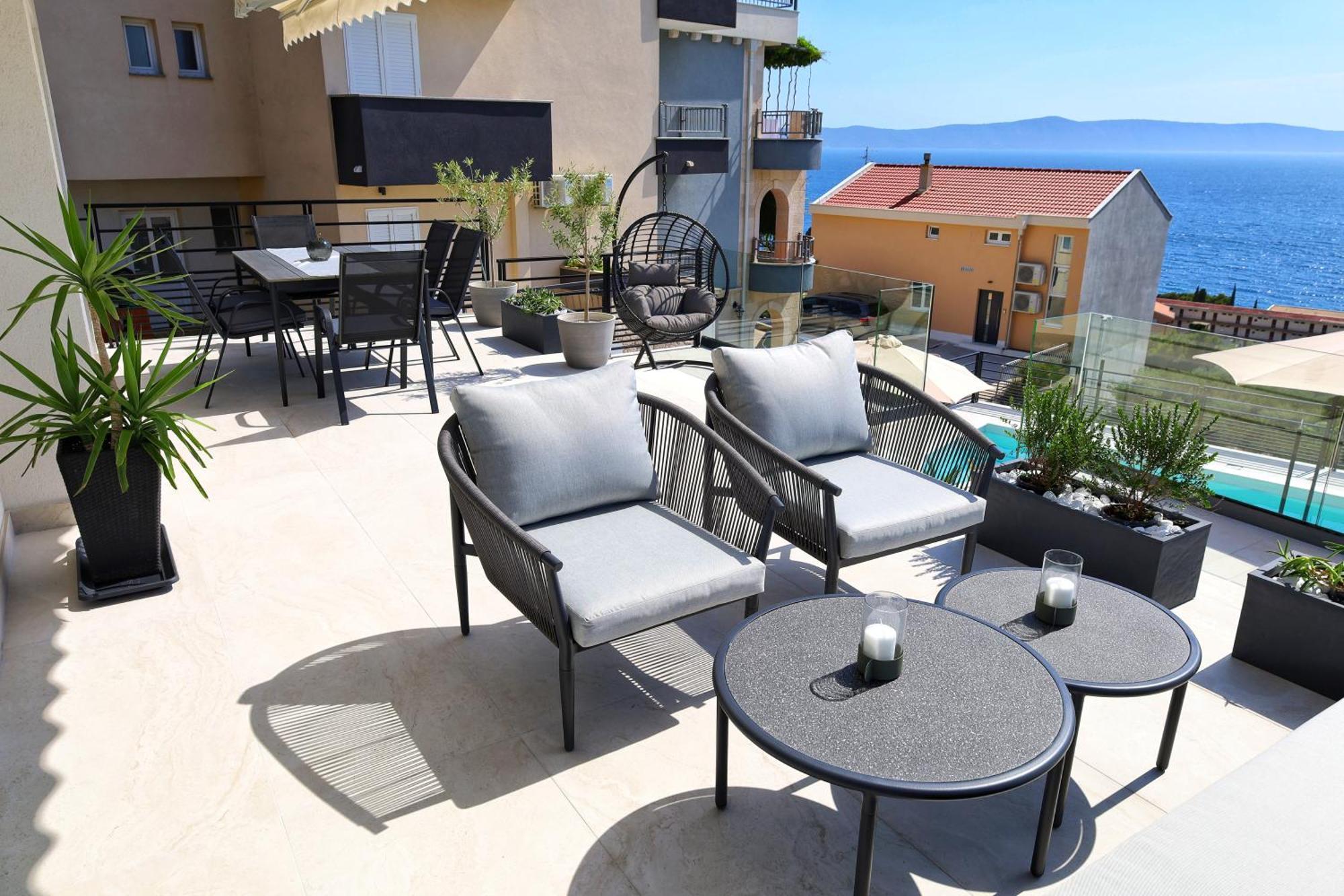 Luxury Holiday Home Dioniz Podgora Zewnętrze zdjęcie